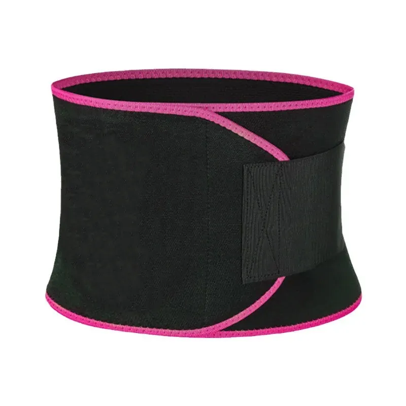 Durable Waist Trimmer Sweat Belt for Fat Burning & Posture Support