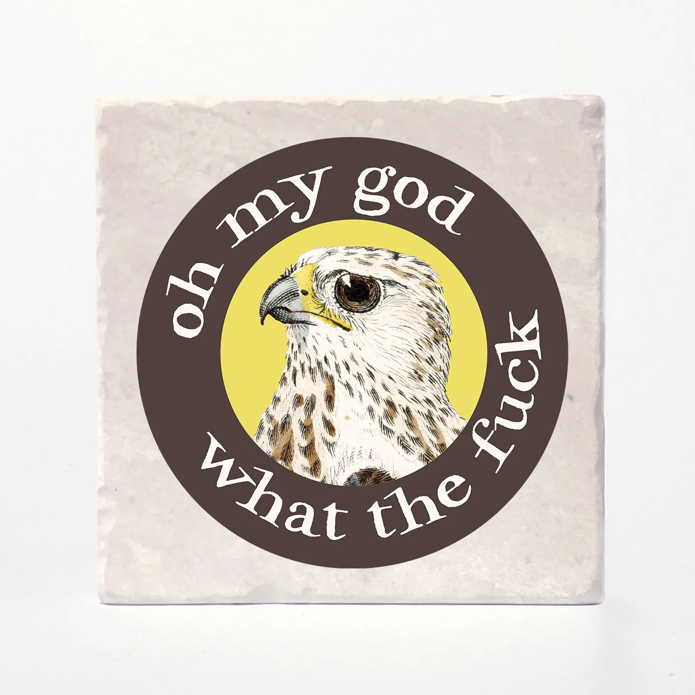 Effin' Birds Coaster- OMG - WTF