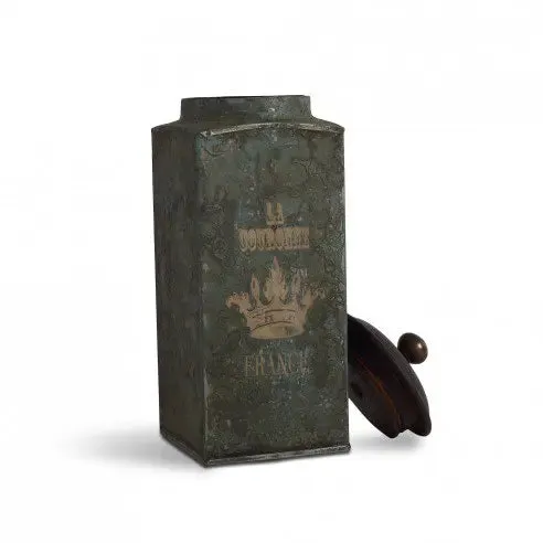FABULIV VINTAGE Green Antique Boxes (Set of 3)