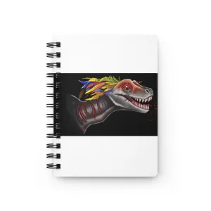 Feathered Raptor Spiral Bound Journal
