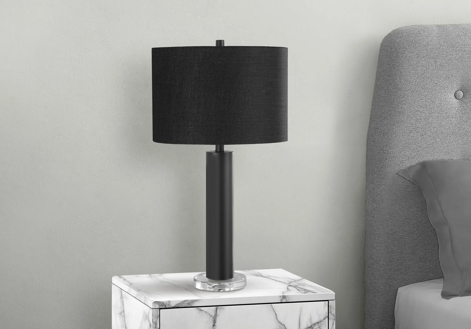 GloBeam 28"H Black Metal Table Lamp - Illuminate your space!