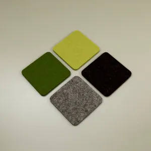 Graf Lantz 4pc Coaster Assorted Pack / Forest