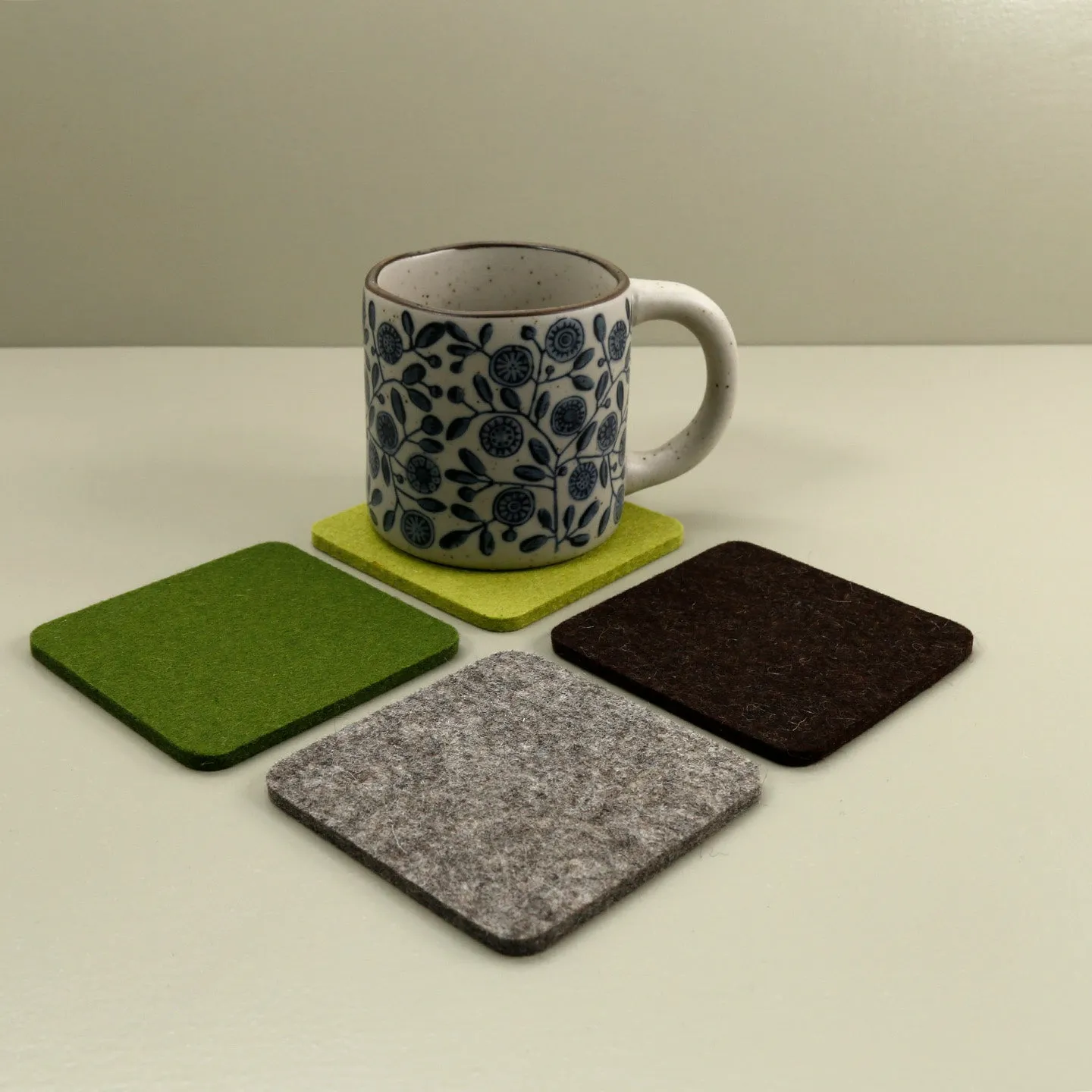 Graf Lantz 4pc Coaster Assorted Pack / Forest
