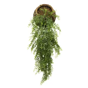 Hanging Plants Artificial Plastic Greenery Vines 35 inch