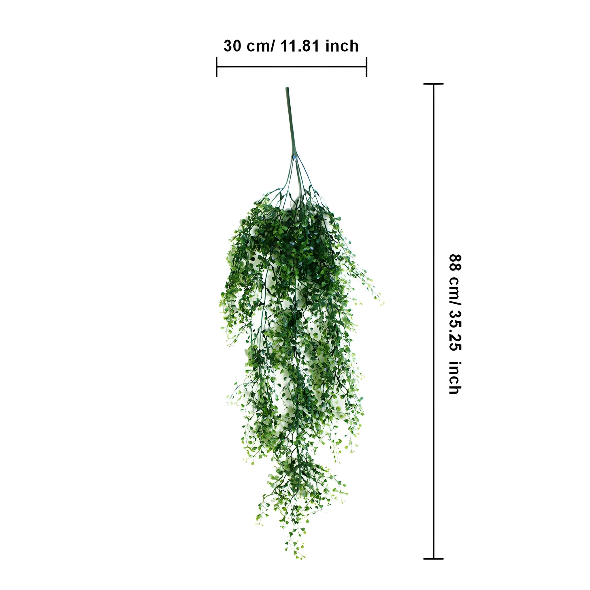 Hanging Plants Artificial Plastic Greenery Vines 35 inch