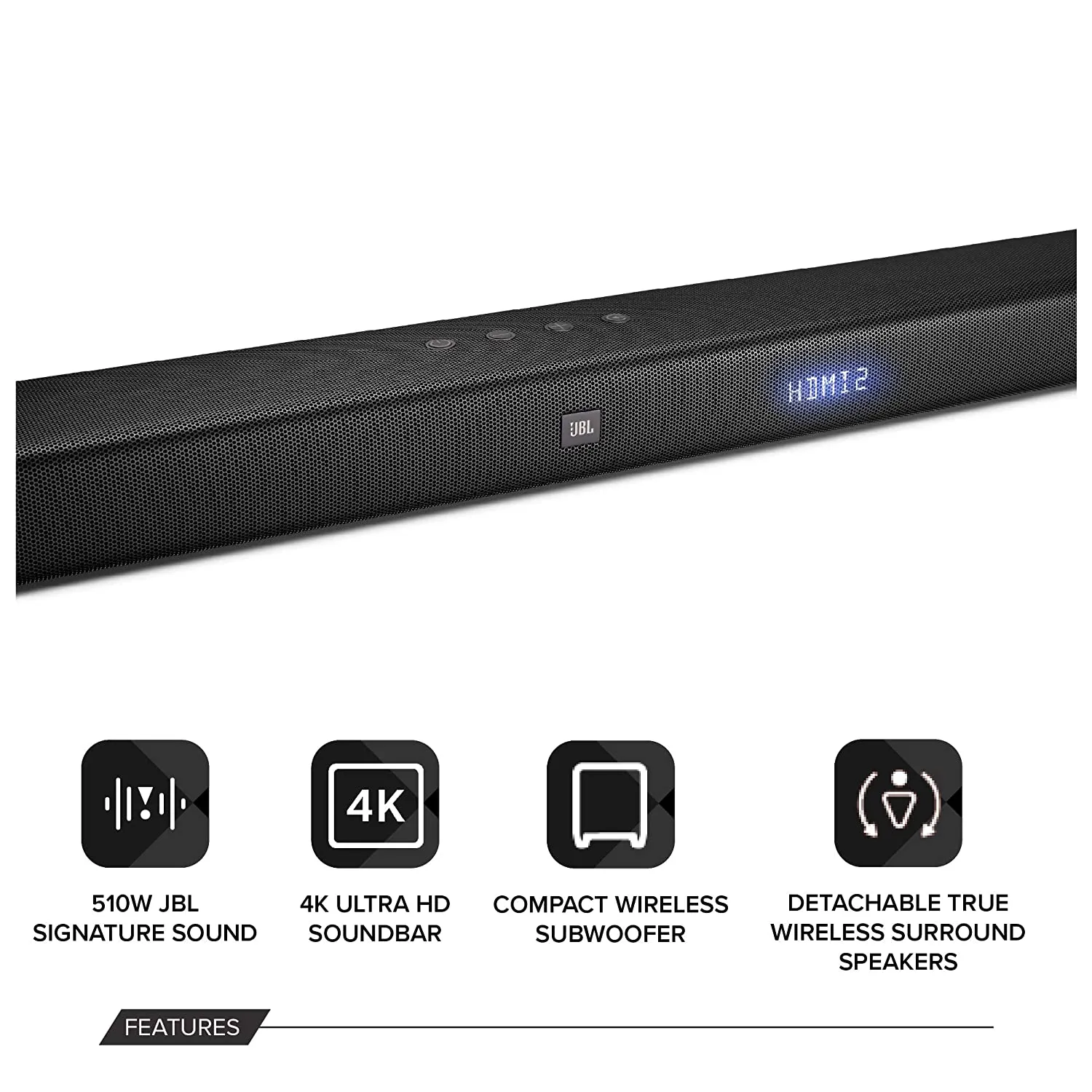 JBL BAR51 with Wireless Speakers BAR 5.1