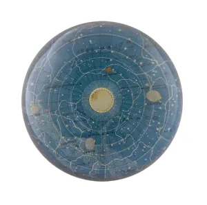 John Derian Decoupaged Domed Glass Paperweight