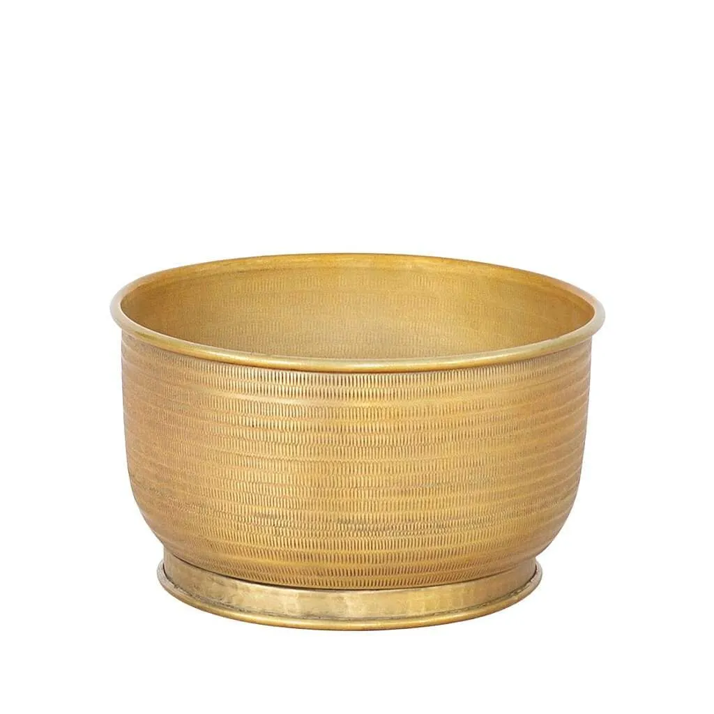 Lancaster Golden Bowl/Planter- Medium