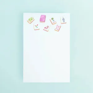 Large Mahjong Tiles Notepad