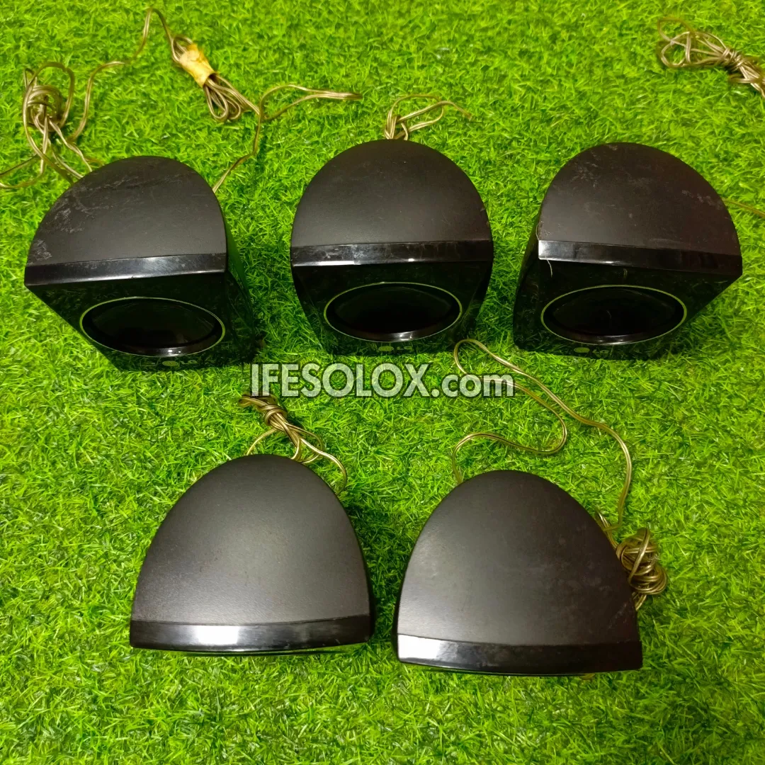 LG SH33SU-S 4Ohms Home Theatre Surround Speakers Complete Set - Foreign Used