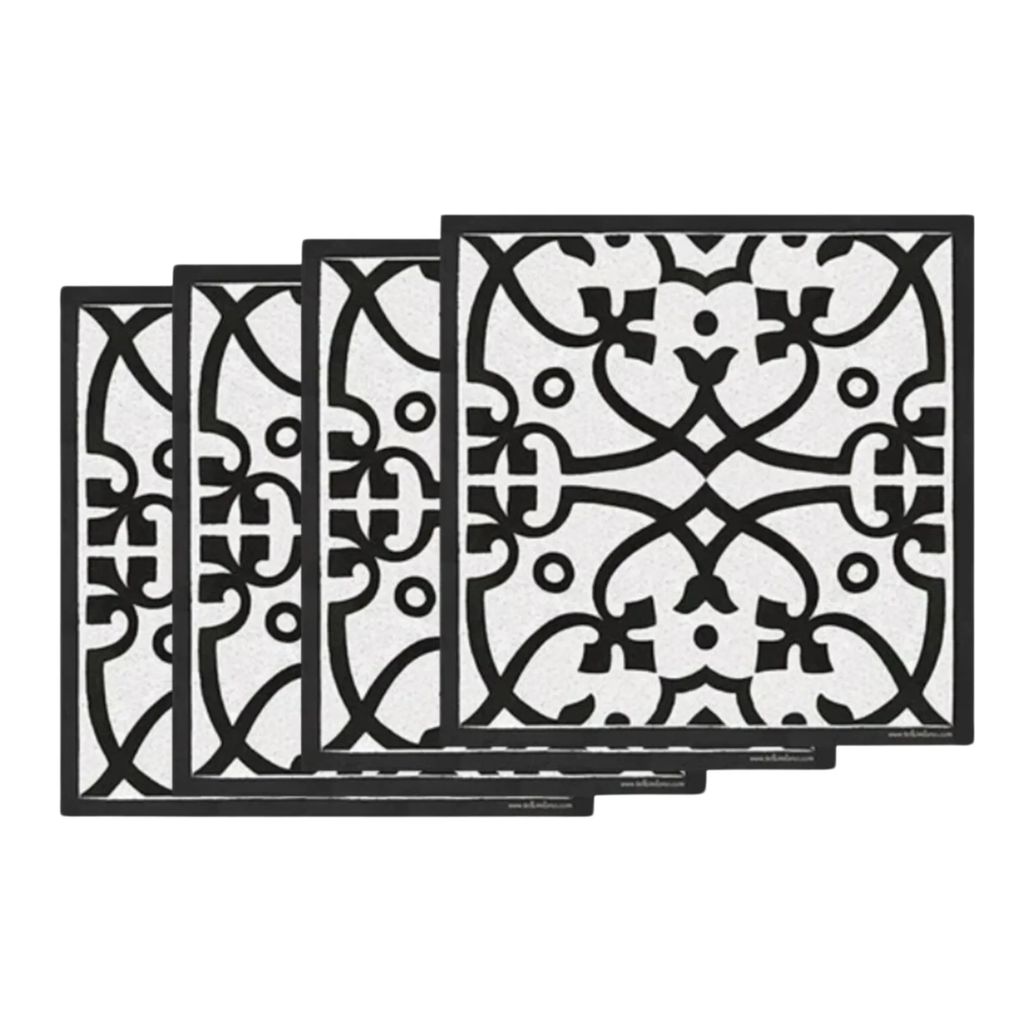 Liberty Italian Square Coasters, Set of 4