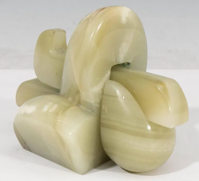 Light Green Onyx Decorative Desk Puzzle