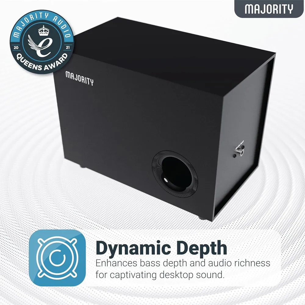 Majority PC DX30   SUB Woofer Speakers 2.1