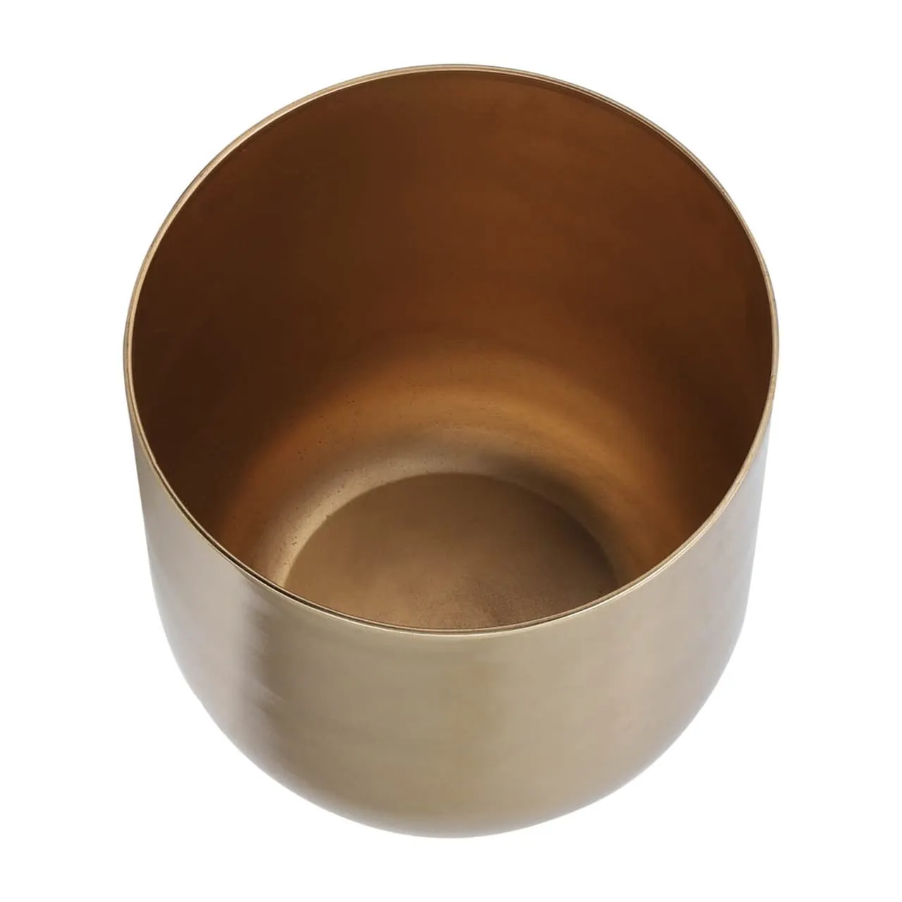 METAL DECORATIVE MODERN INDOOR PLANTER - PACK OF 2