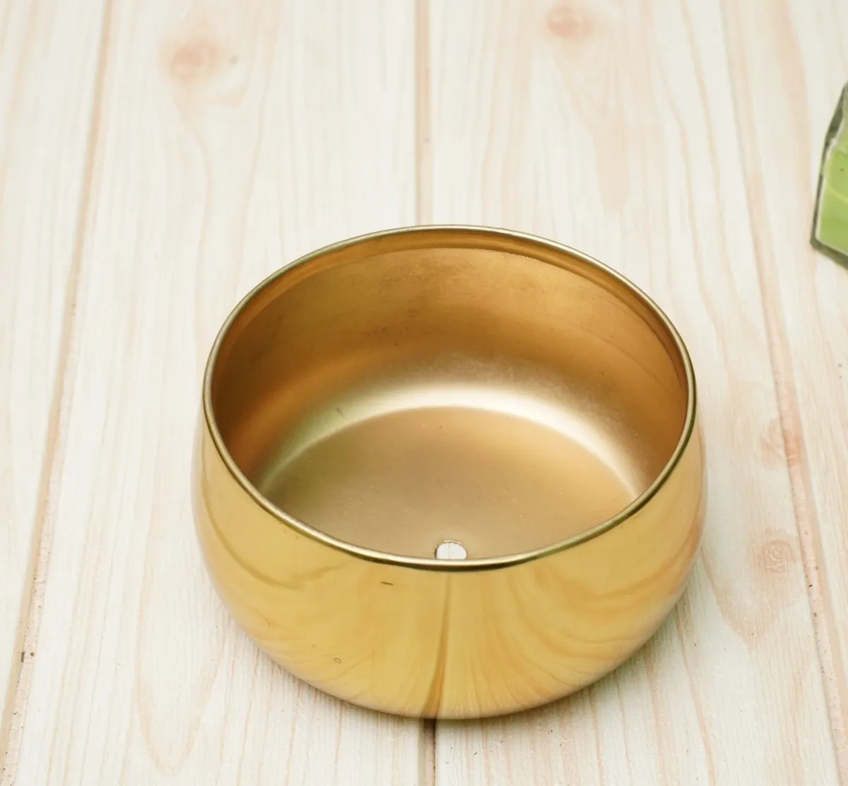 Metal Planters for Living Room- Gold (Pack of 1)