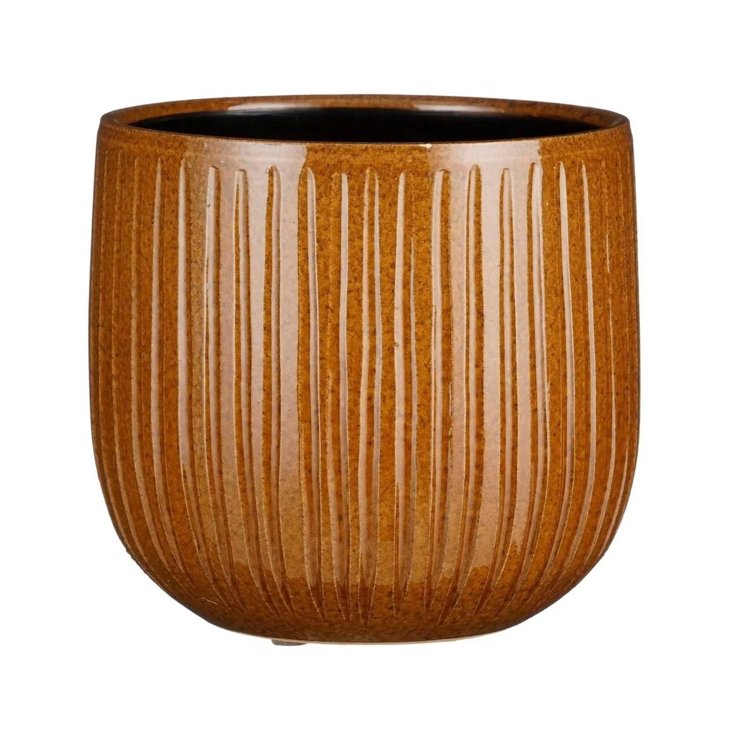 Mica Decorations 16cm Orche Pablo Round Ribble Pot