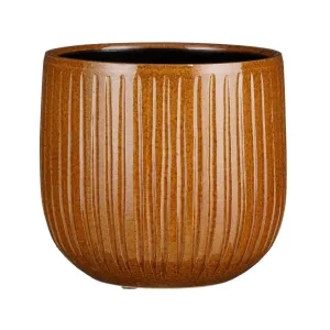 Mica Decorations 16cm Orche Pablo Round Ribble Pot