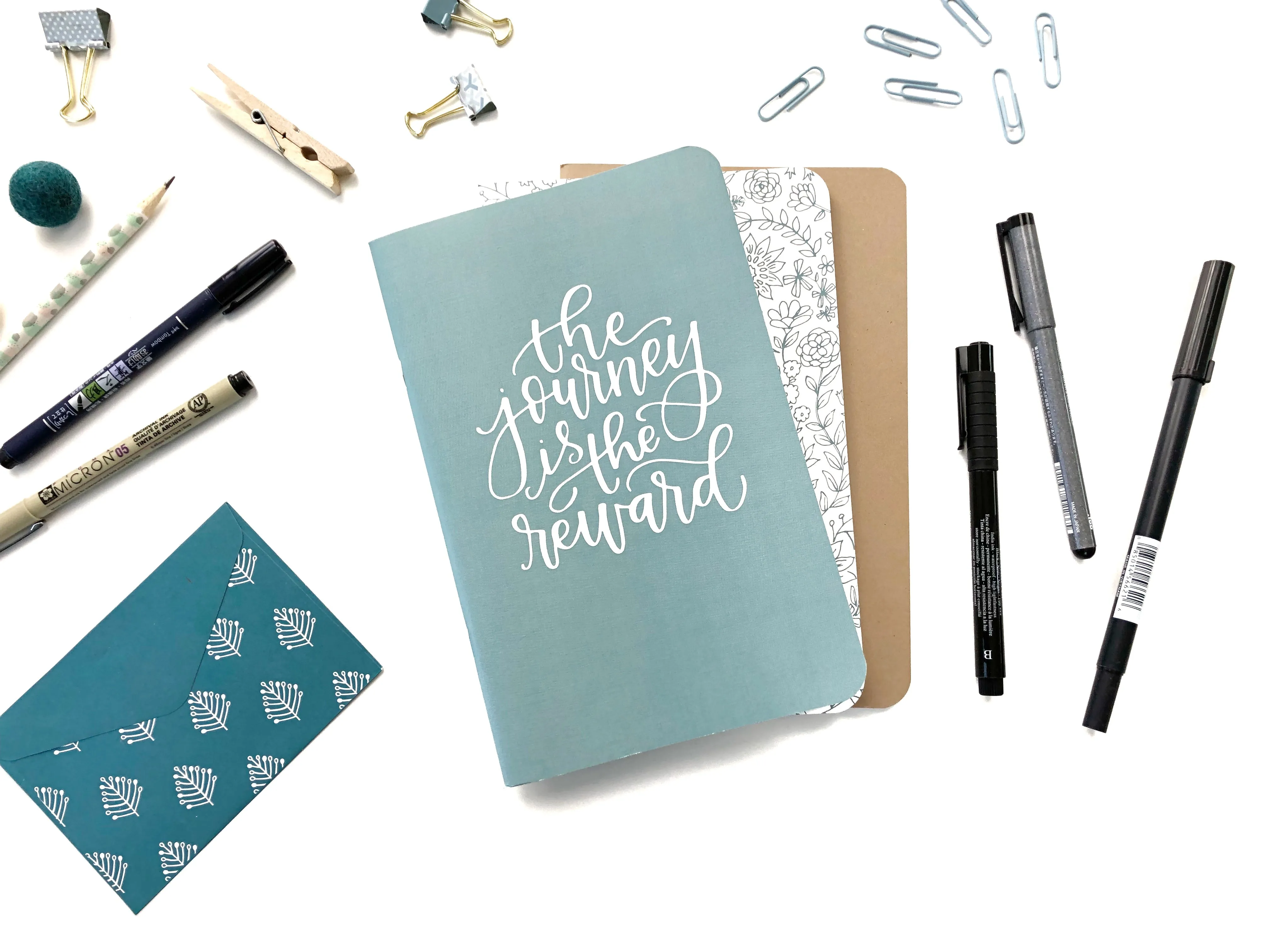 Mixed Set of 3 Perfect Lettering Notebooks