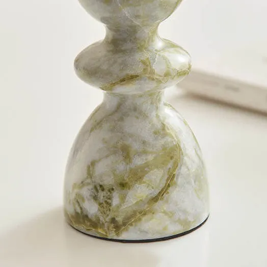 Modern Minimalist Iron Marble USB LED Table Lamp