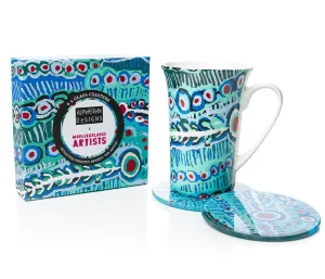Murdie Morris Glass Coaster Set