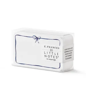 Navy Bow Little Notes