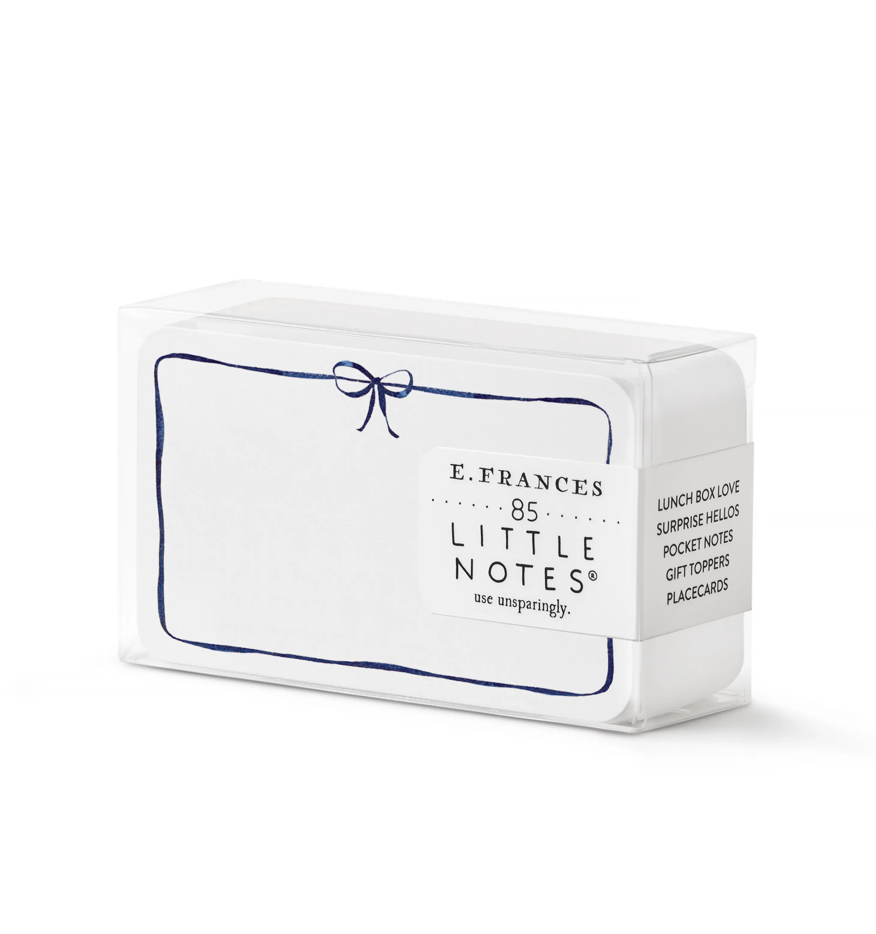 Navy Bow Little Notes