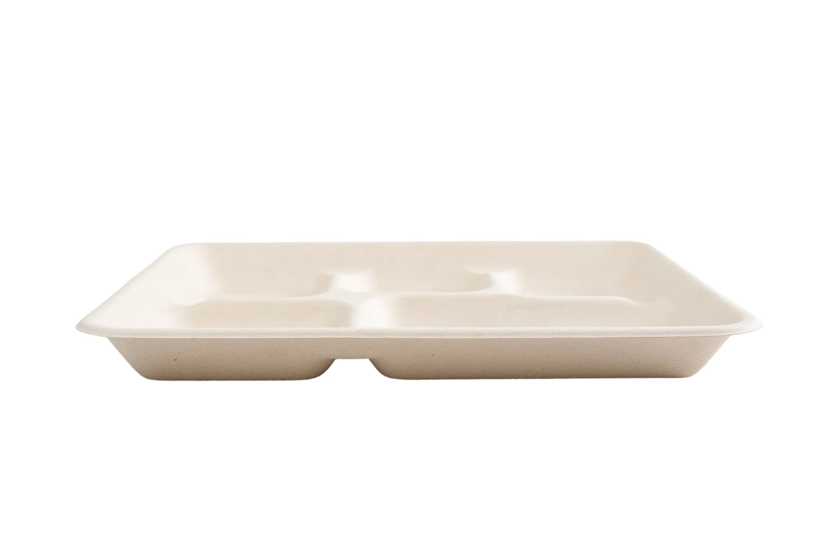 No PFAS added 5 Compartment Lunch Trays, Case of 500