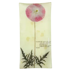 Pink Poppy 6 x 12" Pencil Tray