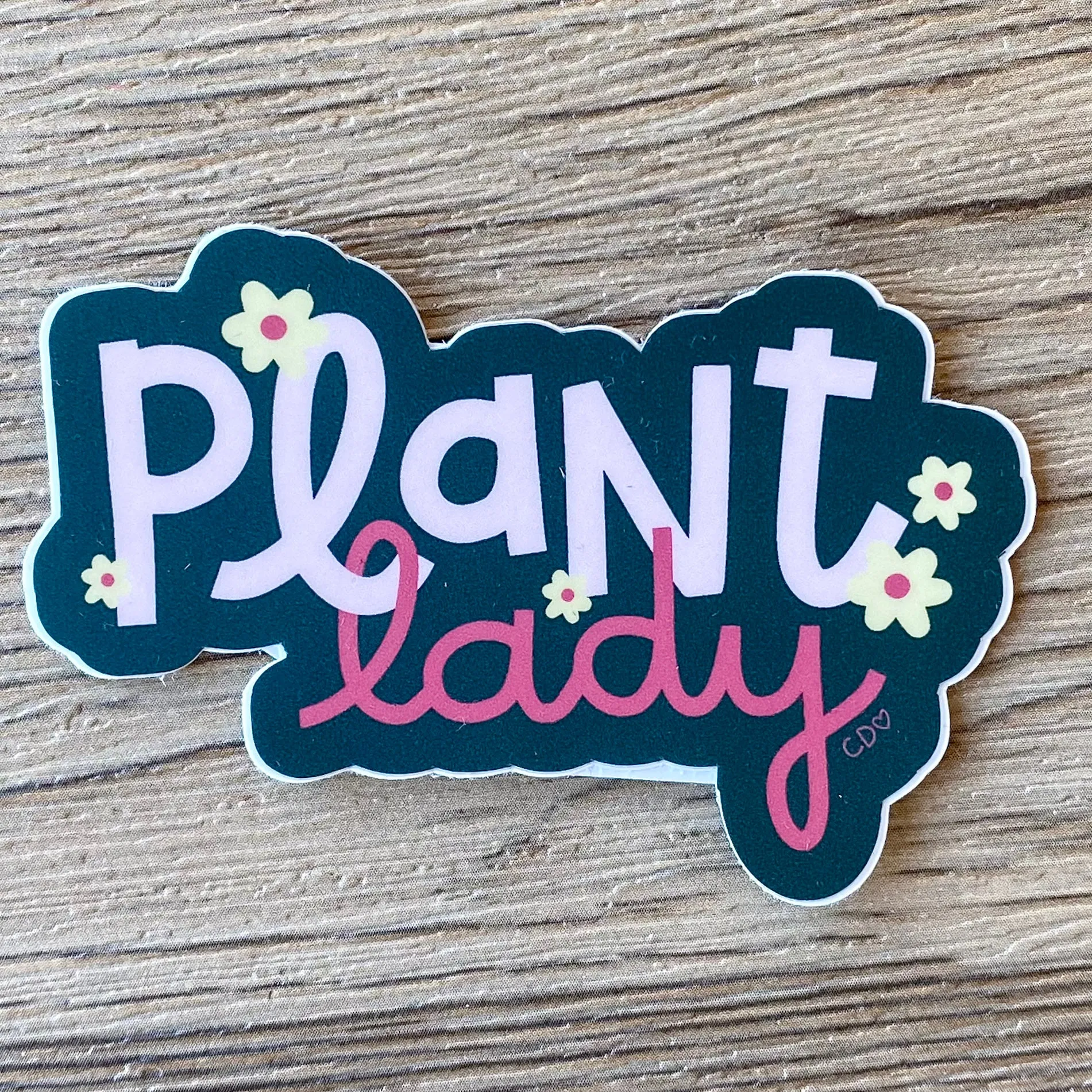 Plant Lady Decal Sticker