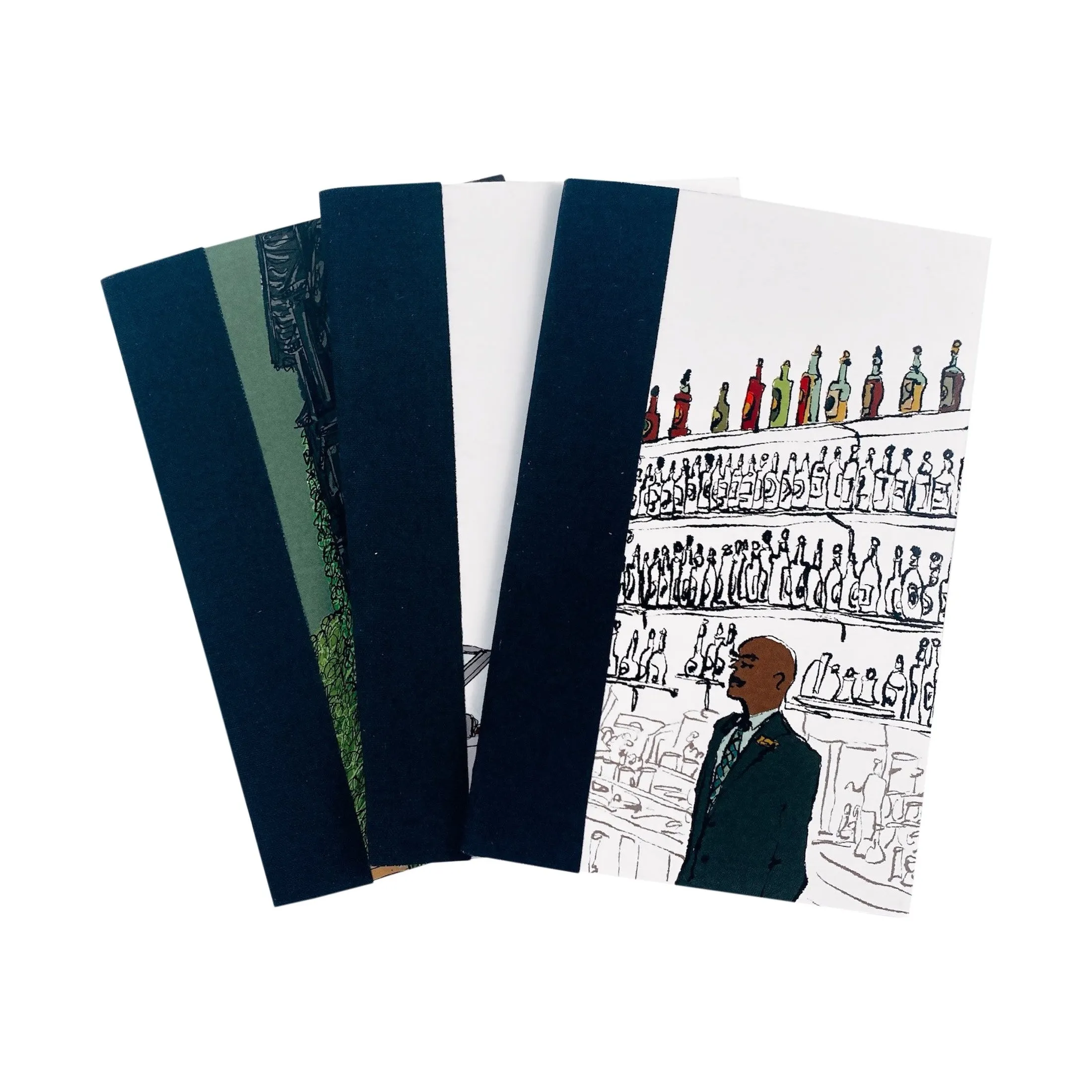 Pocket Notebooks w/ WACSO Illustration, LTD (3-Pack)