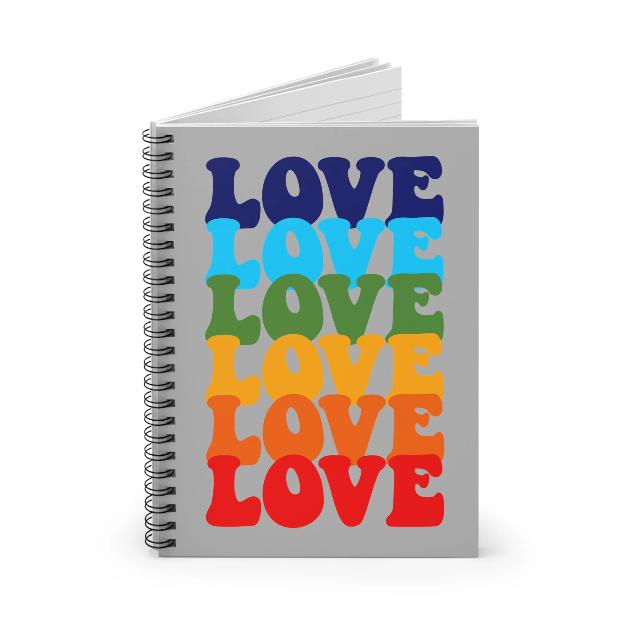 Retro Love Notebook
