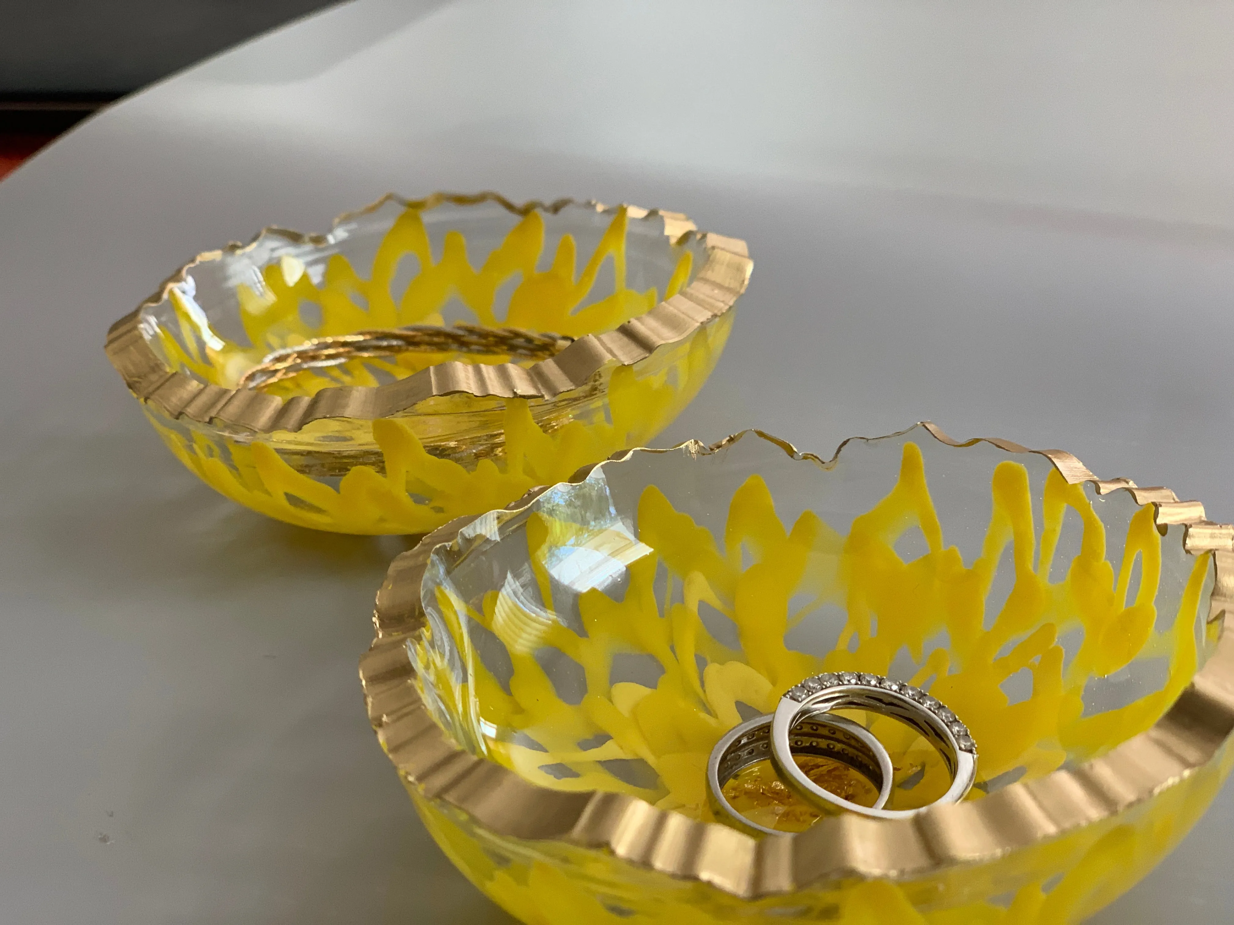 Ring Dish - 3D Floral Art