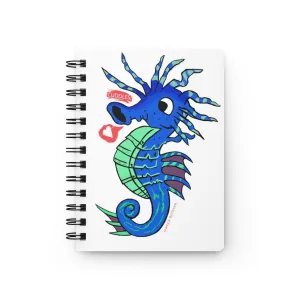 Scribblers the Seahorse Spiral Bound Journal
