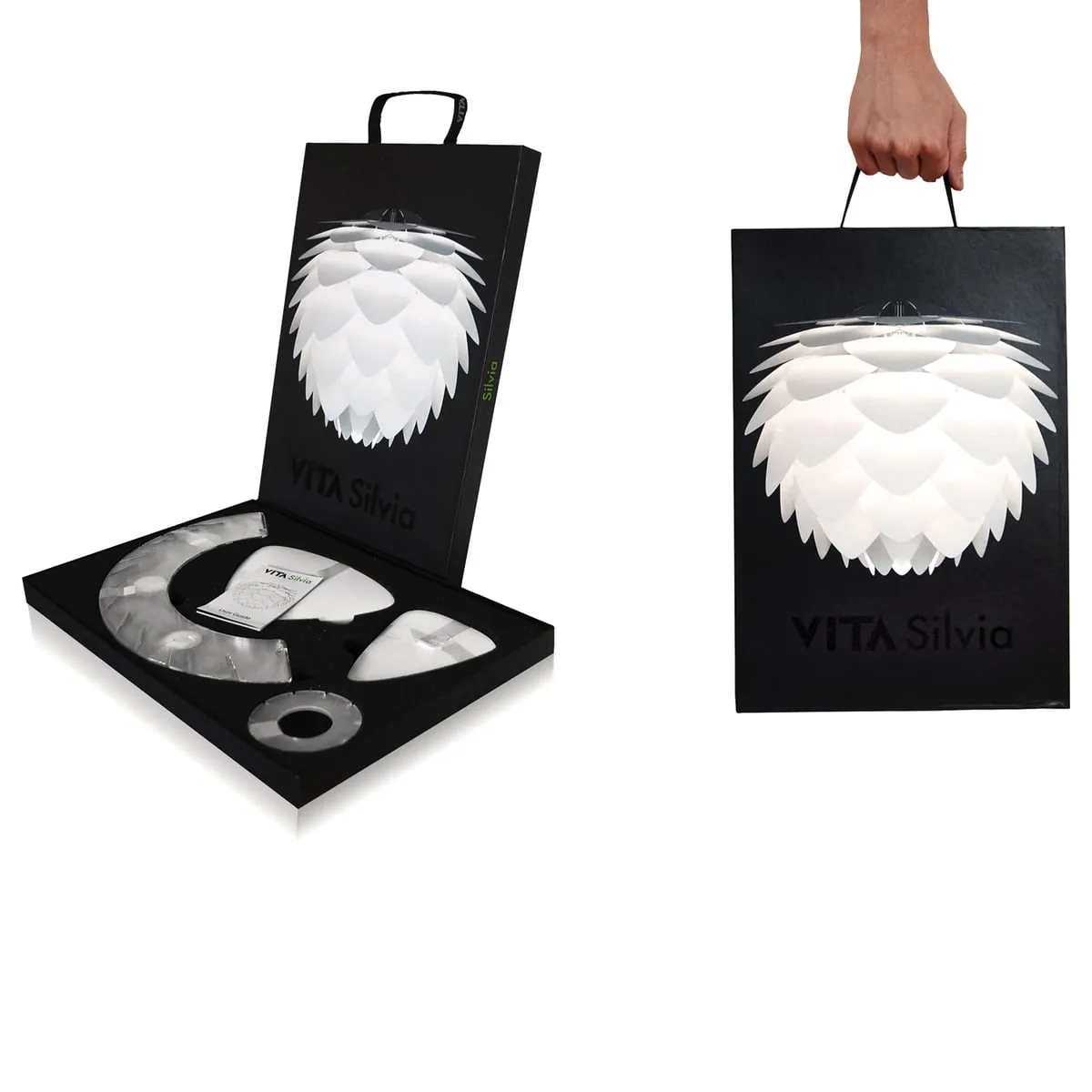 Silvia Lamp Shade White