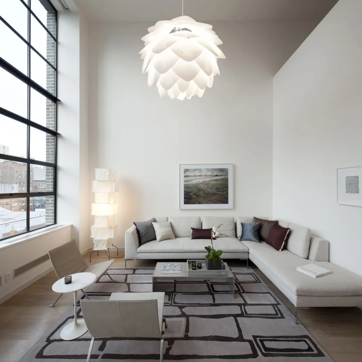 Silvia Lamp Shade White