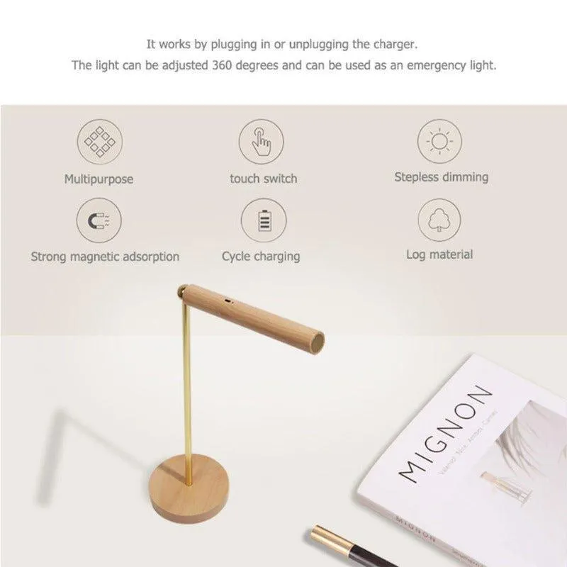 Smart 360 Rotation Folding LED Touch Table Desk Lamp