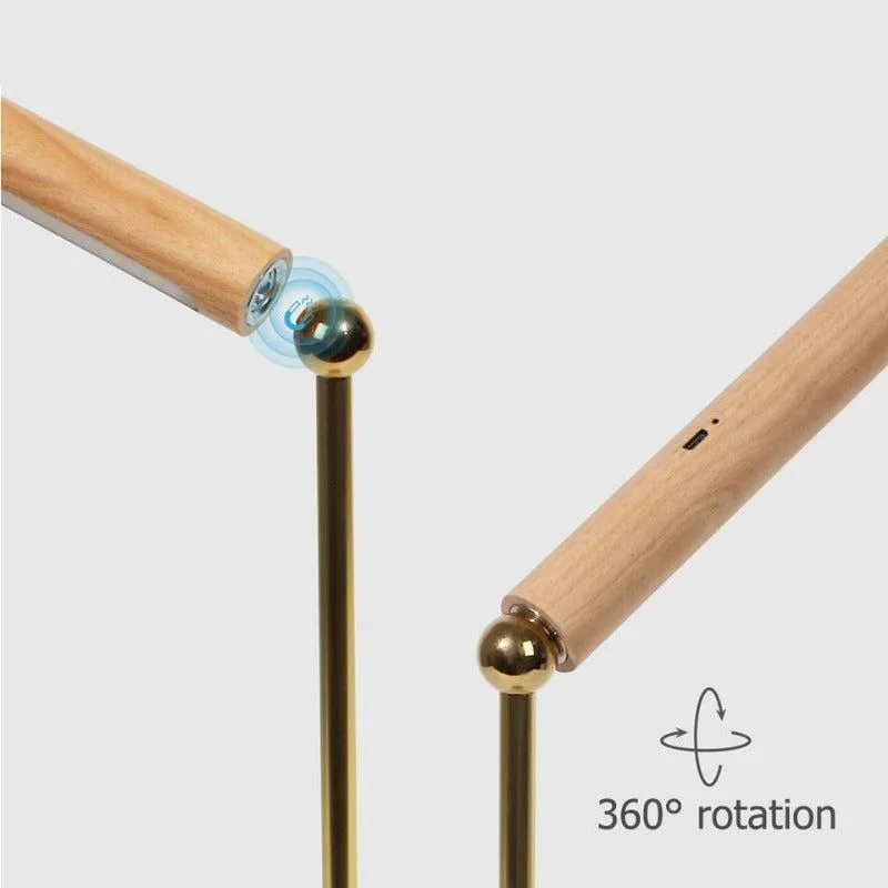 Smart 360 Rotation Folding LED Touch Table Desk Lamp