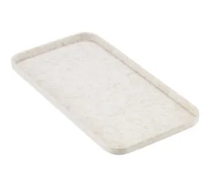 SortJoy Sculpted Long Bin Lid | Tray – Stone