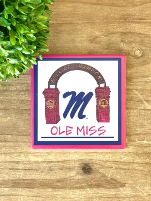 Tailgate Coaster - Ole Miss