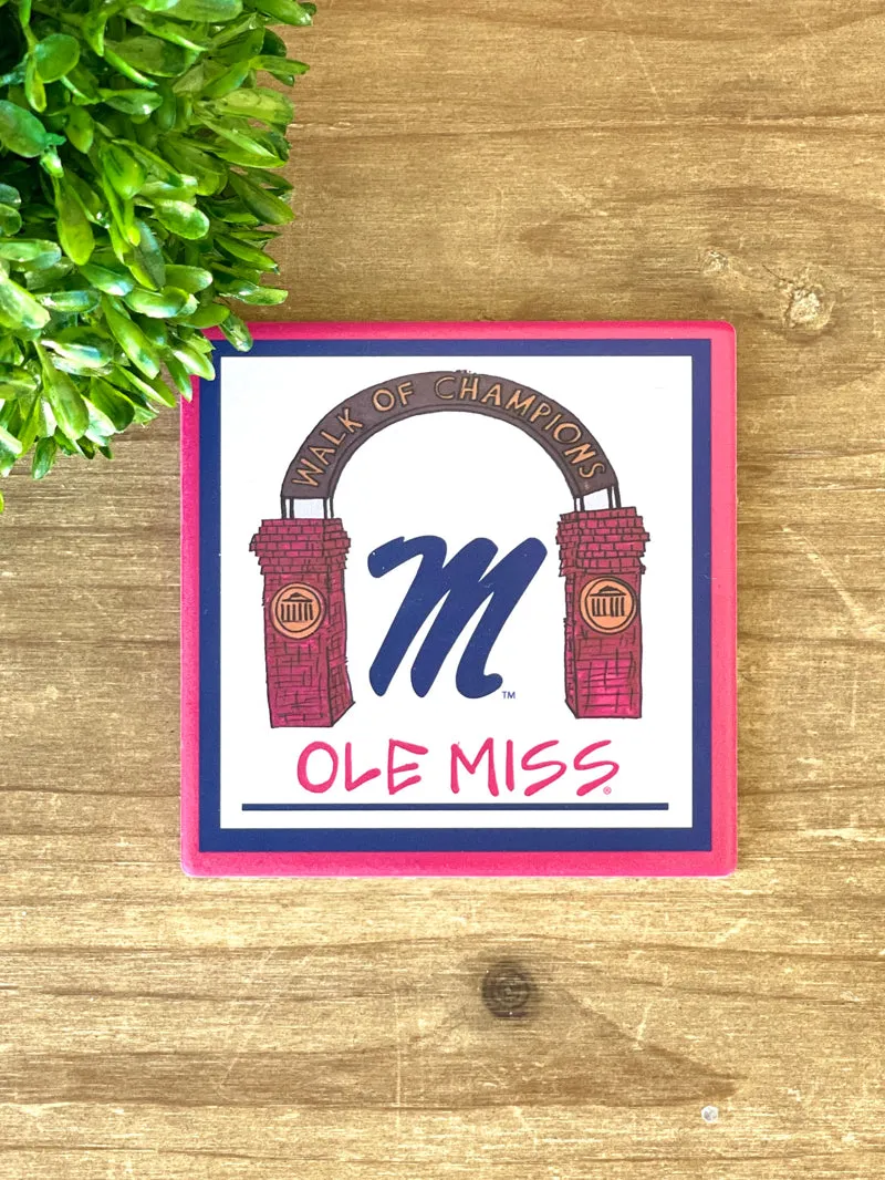 Tailgate Coaster - Ole Miss