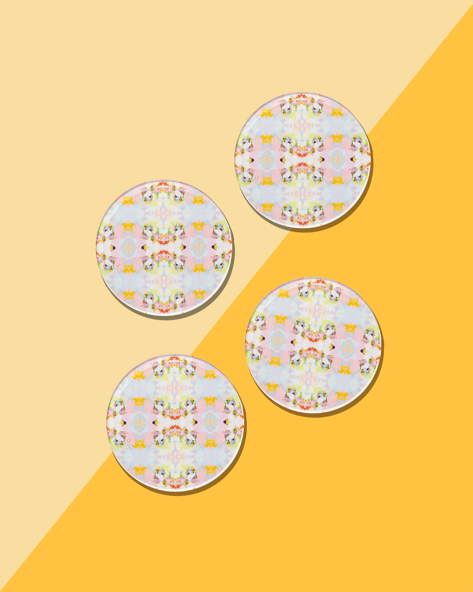 Tart By Taylor - Brooks Avenue Pink Coaster | Laura Park Designs x Tart