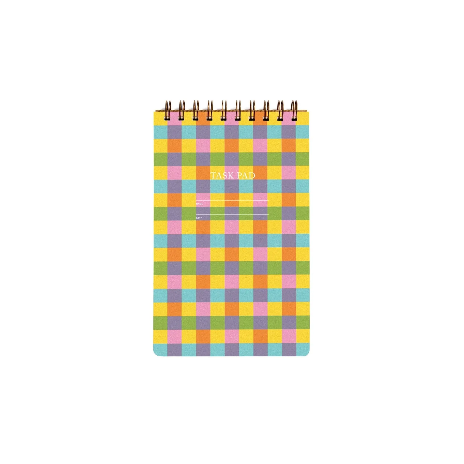 Task Pad Notebook (Plaid)
