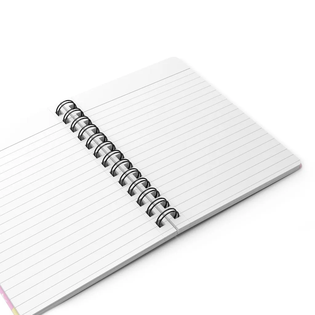 Teatime Fantasy Spiral Bound Lined Notebook Journal
