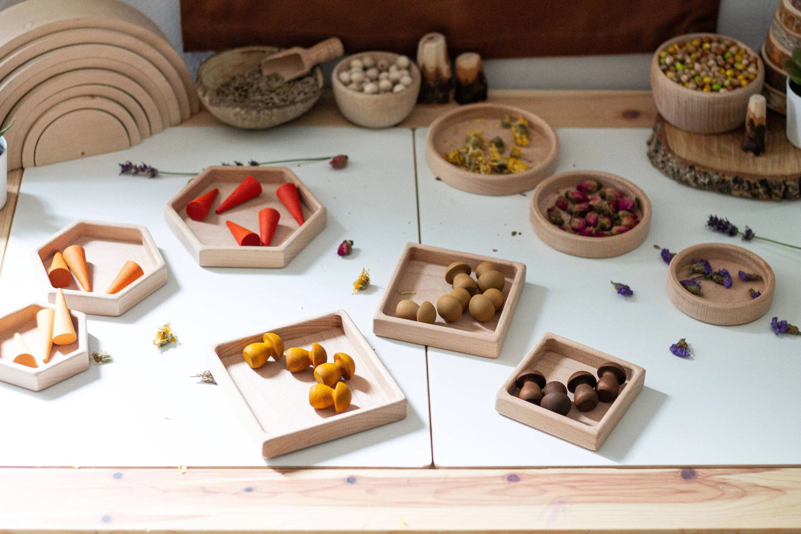 The Little Coach House Square Sorting Trays