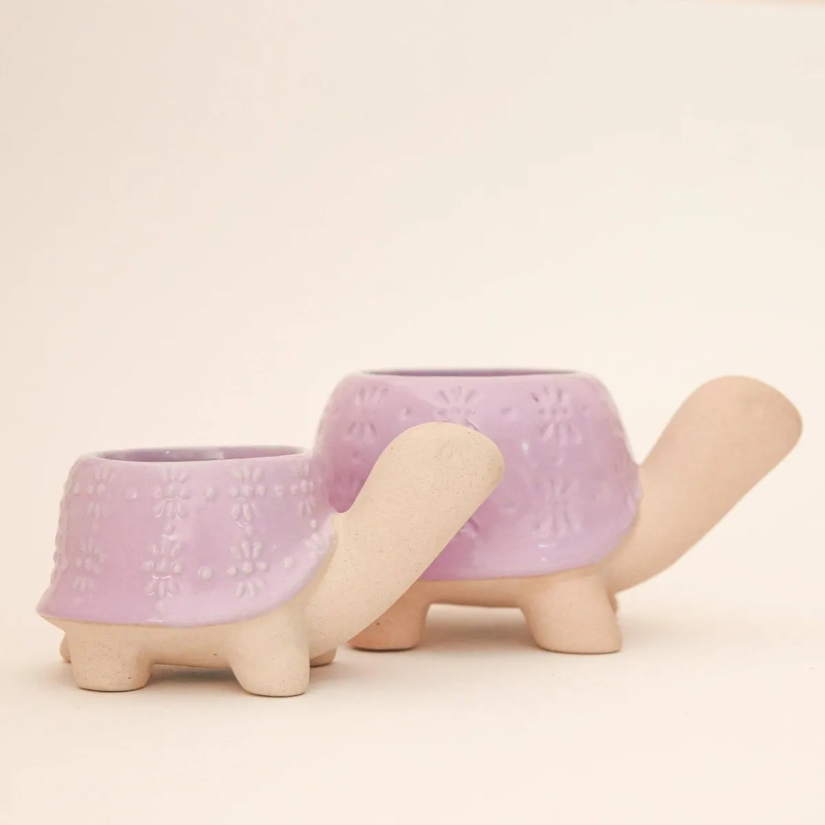 Turtle Ceramic Planter