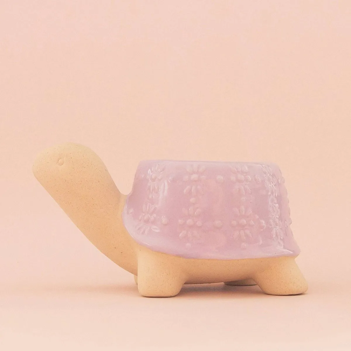 Turtle Ceramic Planter