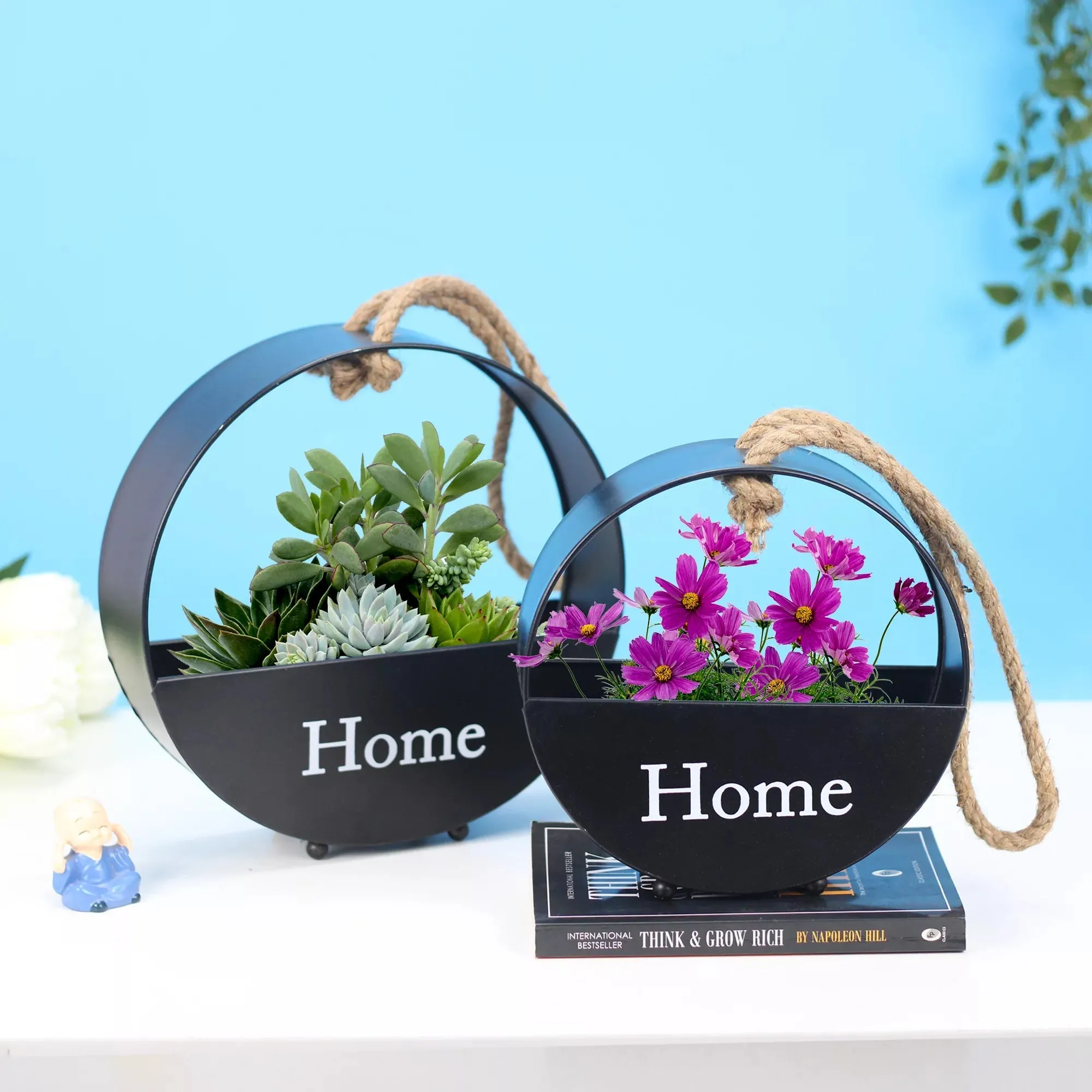 Urbannest Hanging Wall Planter - (Set of 2)