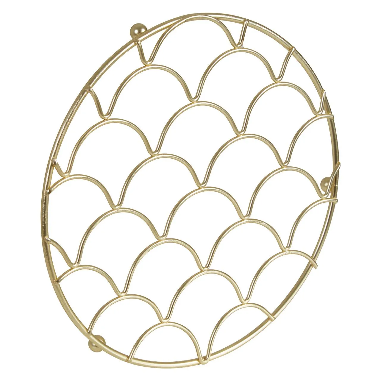 Vertex Deco Trivet - Matte Gold