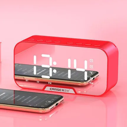 Wireless clock alarm Bluetooth Speaker