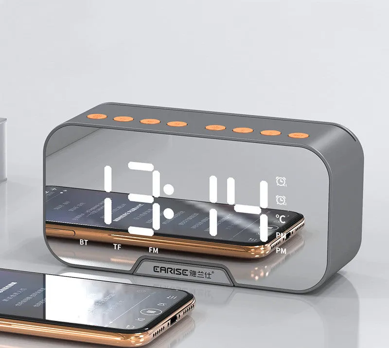 Wireless clock alarm Bluetooth Speaker